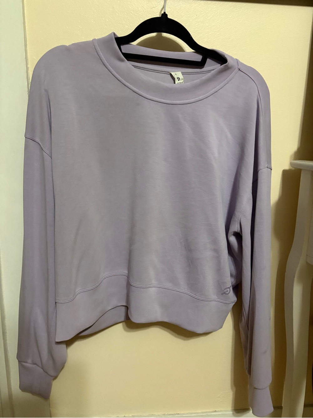 Softstreme Perfectly Oversized Cropped Crew, pelaton, light purple